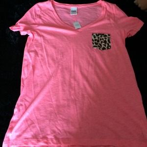 Victoria Secret Pink Shirt: Size Small
