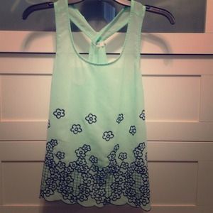Dressy tank top