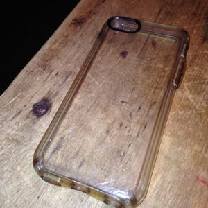 IPhone 5c clear speck case