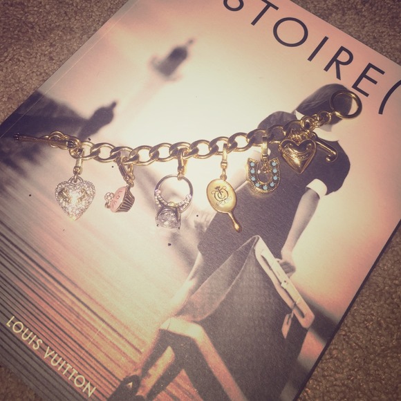 authentic juicy couture charm bracelet