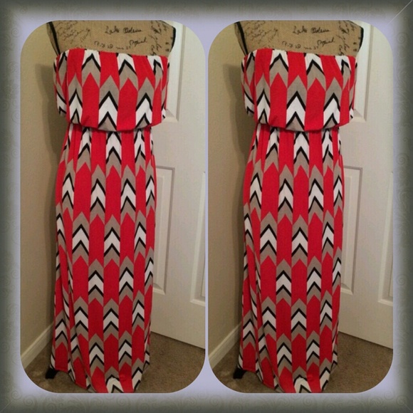 AZTEC MAXI DRESS!