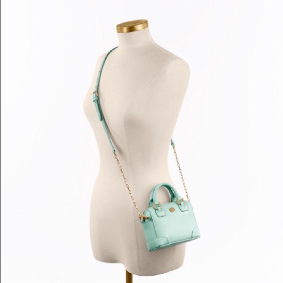 Tory Burch shrunken Robinson satchel - Picture 3 of 4