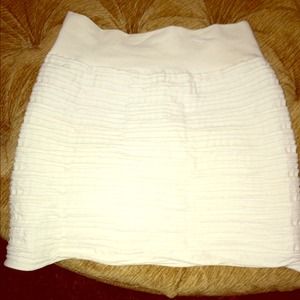 White Mini Skirt