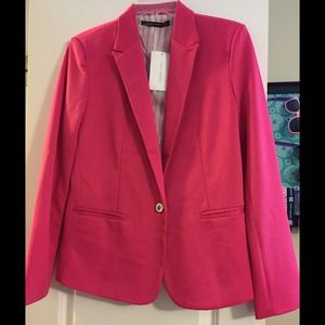 Hot pink blazer