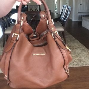 Michael Kors brown tote