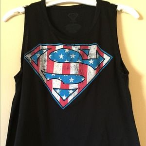 Super man muscle tee