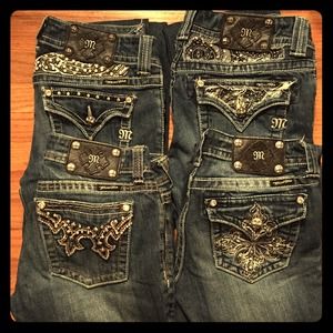 💙Bundle of Miss Me Jeans size 28💙
