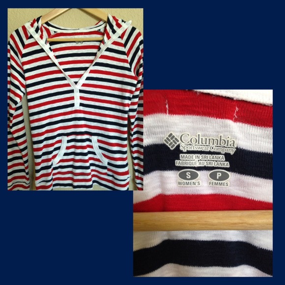 🚫SOLD🚫Columbia Hooded Pullover - Picture 2 of 4