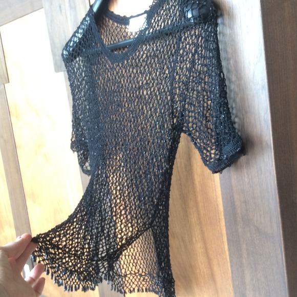 Beaded top...Elegant, Sheer, very versatile! - Picture 4 of 4