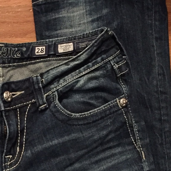 🌹Bootcut Miss Me Jeans size 28🌹SOLD as bundle! - Picture 3 of 3
