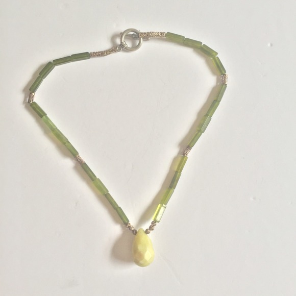 beaded jewel necklace