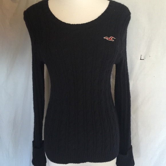 Blue Hollister sweater