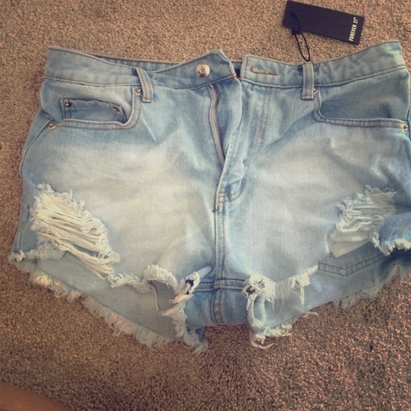 Jean shorts