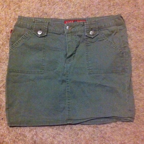 Olive Green Skirt
