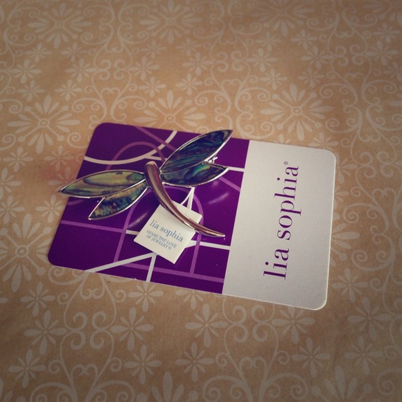 Lia Sophia Dragonfly Pin
