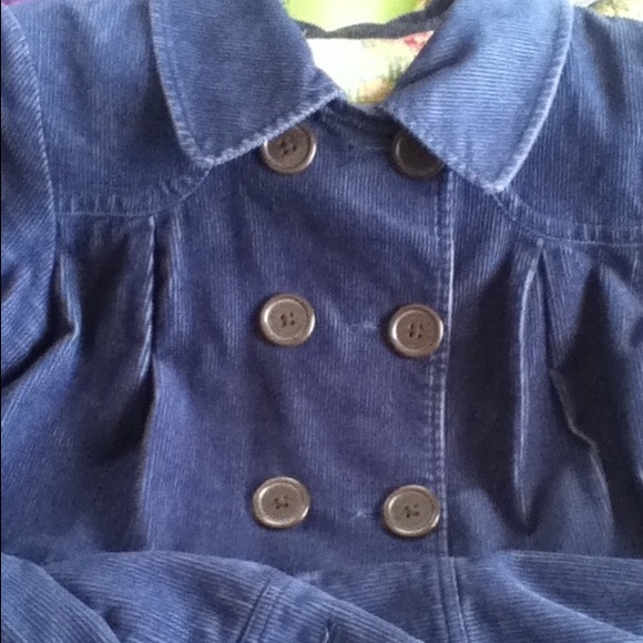 Billabong blue corduroy coat - Picture 7 of 12