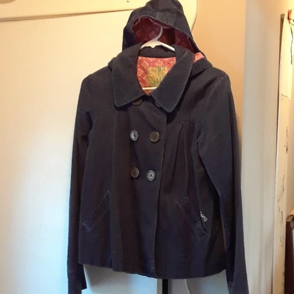 Billabong blue corduroy coat - Picture 11 of 12