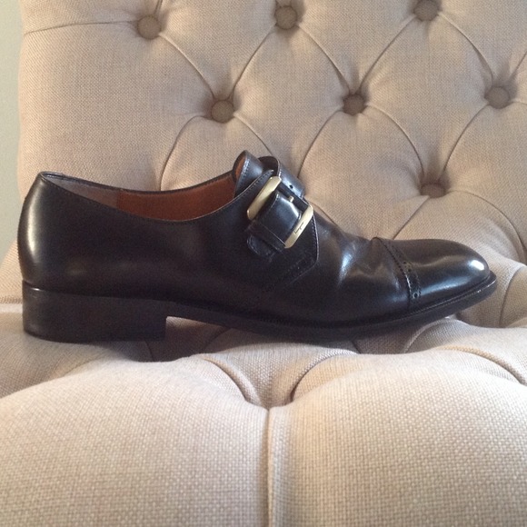 Salvatore Ferragamo Other - Salvatore Ferragamo Black Leather Shoes