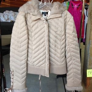BeBe quilted jacket size large