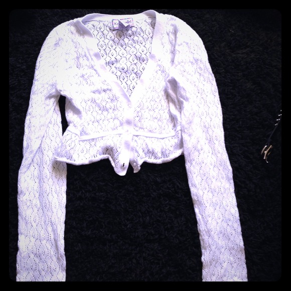 Cropped Sweater (kids Large)