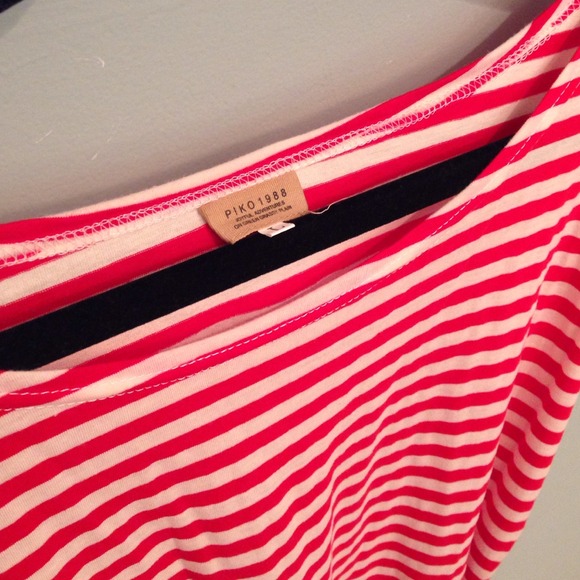 Red and White Striped Dress - Picture 3 of 3
