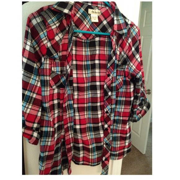 Mid sleeve flannel