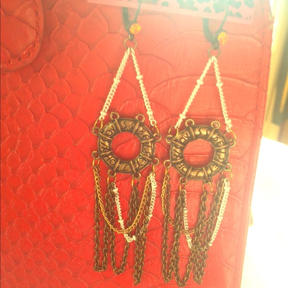 Betsy Johnson nautical earrings