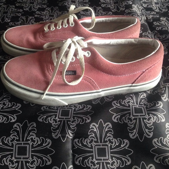 Pink Suede Vans