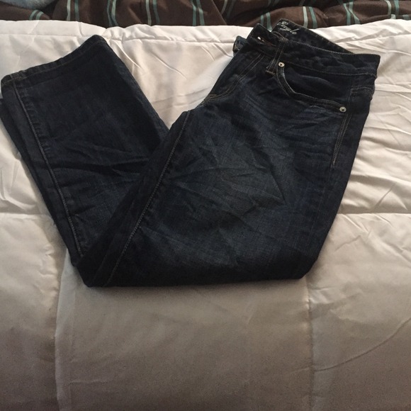 American eagle boy fit crop pants