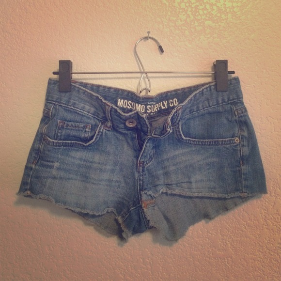 Denim Cut-Off Shorts