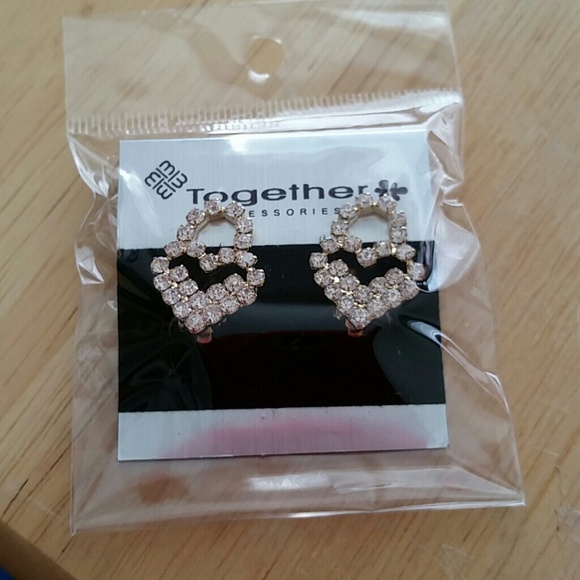 Rhinestone Earings - Picture 1 of 1