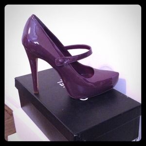Aldo pointy toe maryjane platforms