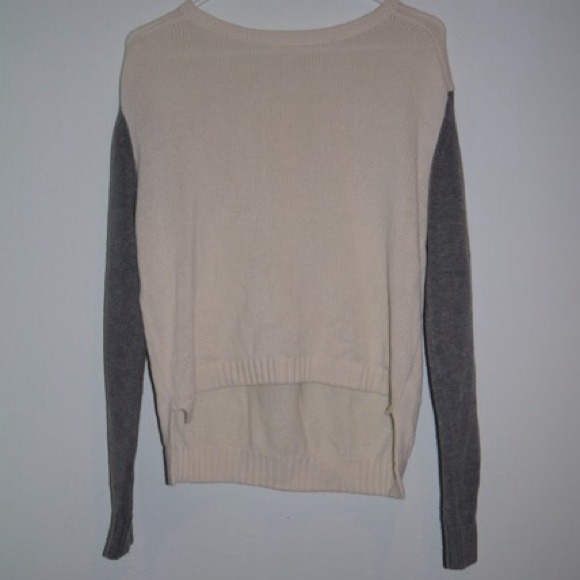 White and Gray sweater