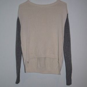 White and Gray sweater