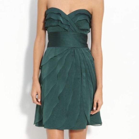 Adrianna Papell Chiffon Petal Dress