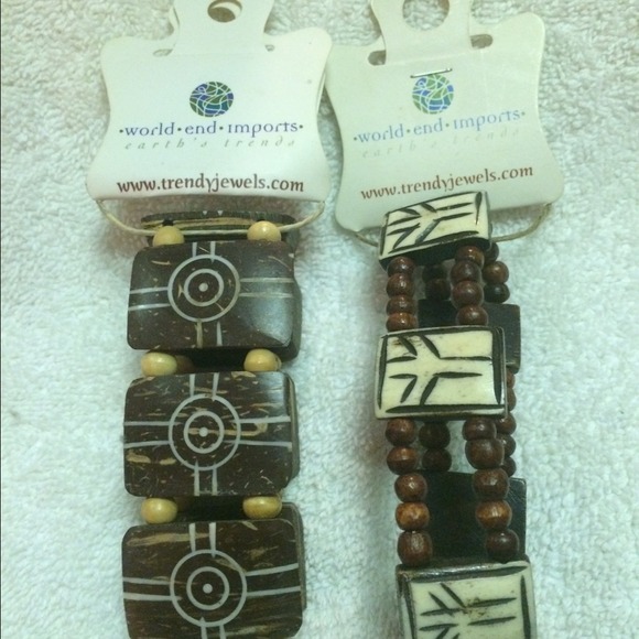Wooden bracelets
