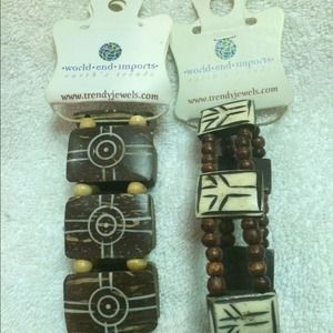 Wooden bracelets