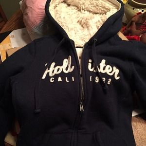 Hollister zip up