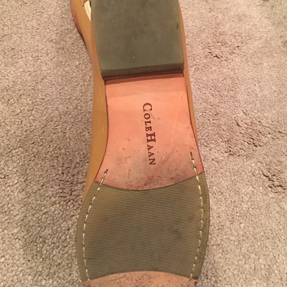 Tan all leather loafers⬇️Reduced⬇️🌷🌷🌷 - Picture 4 of 4