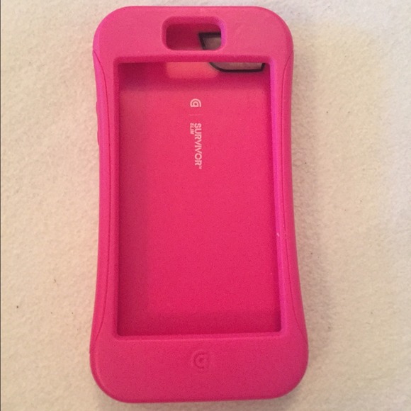 Pink Survivor iPhone 5/5s case - Picture 1 of 3