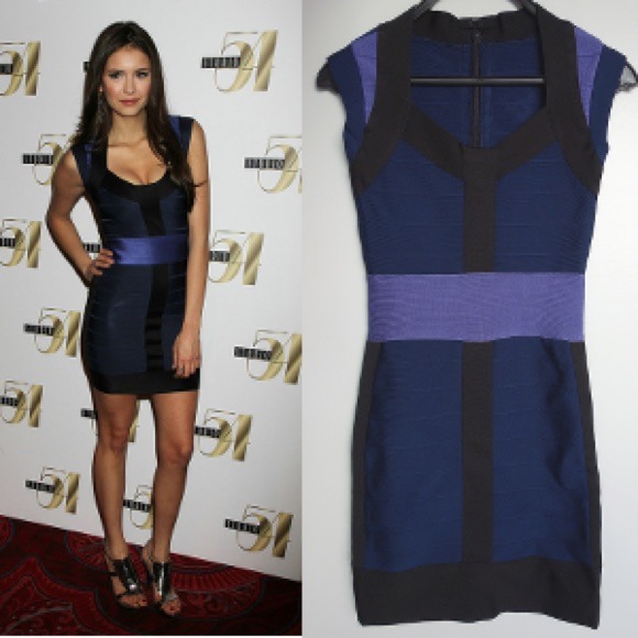 Nina Dobrev Bandage Dress