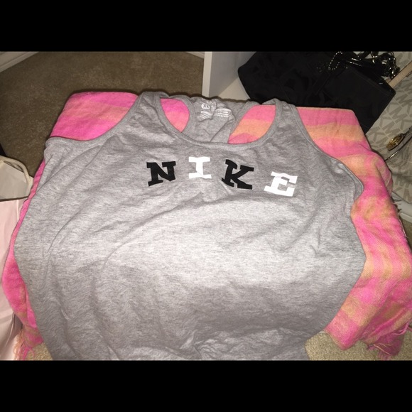 Nike racer back tee