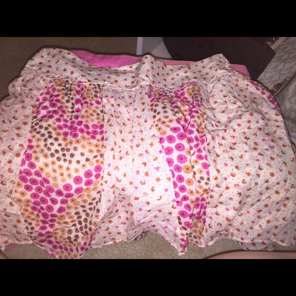 AE floral skirt