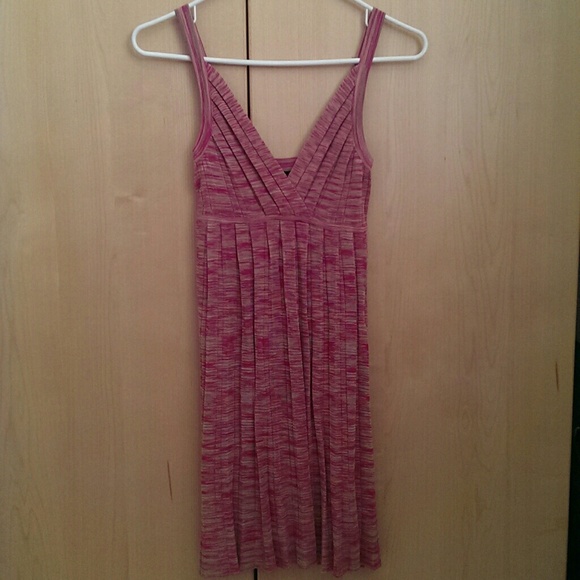 Arden B pleated knit baby doll dress