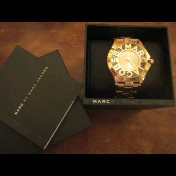 🚫SOLD🚫 MARC BY MARC JACOBS ROSE-GOLD WATCH NIOB