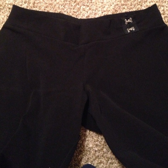 Black stretchy pants