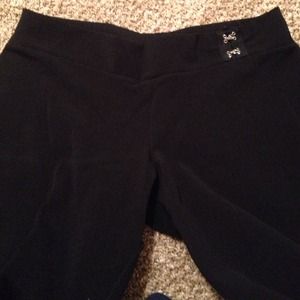 Black stretchy pants