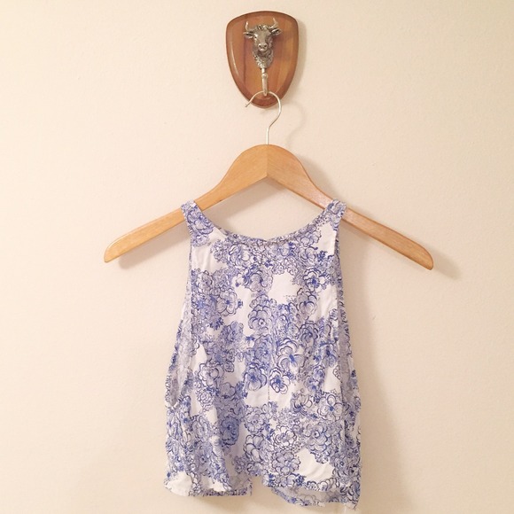 Sz S American Apparel Floral 2 Piece Set - Picture 3 of 4