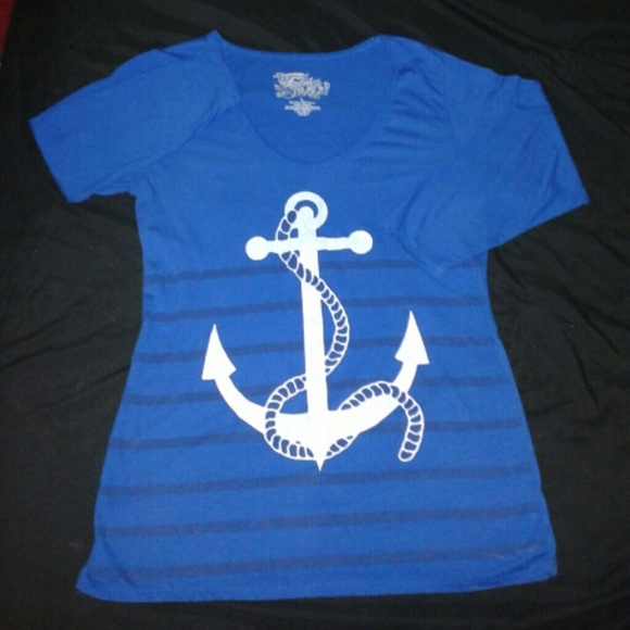 Royal Blue Anchor Shirt