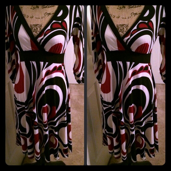 TEARDROP DESIGN DRESS!